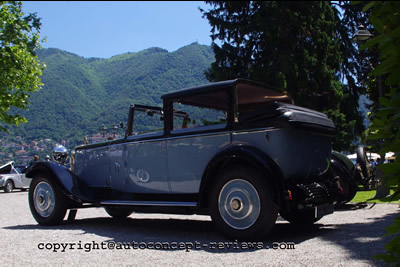 Hispano Suiza H6B Sedanca Landaulette, Chapron 1922